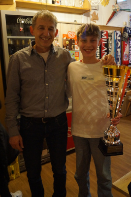 Titelverteidiger Marlon mit dem AL